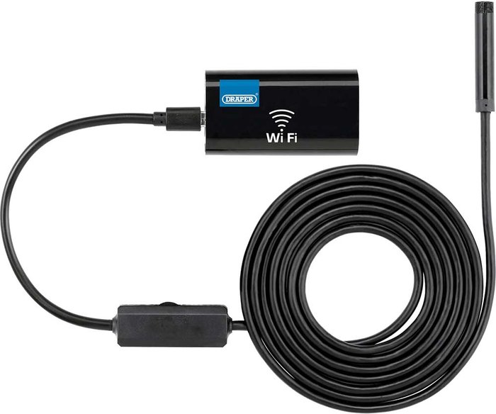 Tooled Up | Draper Wifi Endoscope - Black Draper Wifi Endoscope - Black