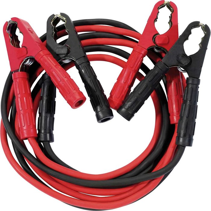 Tooled Up | Draper Draper Heavy Duty Booster Cable Jump Leads 25mm 3m Draper Draper Heavy Duty Booster Cable Jump Leads 25mm 3m