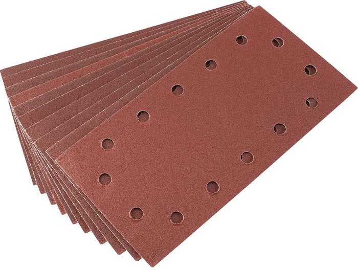 Tooled Up | Draper Draper Aluminium Oxide Sanding Sheets 115mm x 228mm 100g Pack of 10 Draper Draper Aluminium Oxide Sanding Sheets 115mm x 228mm 100g Pack of 10