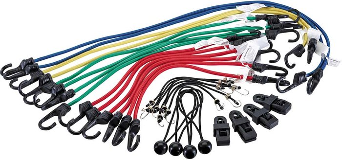 Tooled Up | Draper Draper 28 Piece Assorted Bungee Pack Draper Draper 28 Piece Assorted Bungee Pack