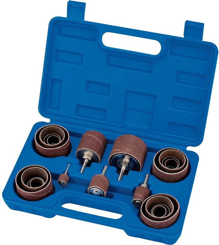 Tooled Up | Draper Draper 25 Piece Abrasive Drum Set Draper Draper 25 Piece Abrasive Drum Set