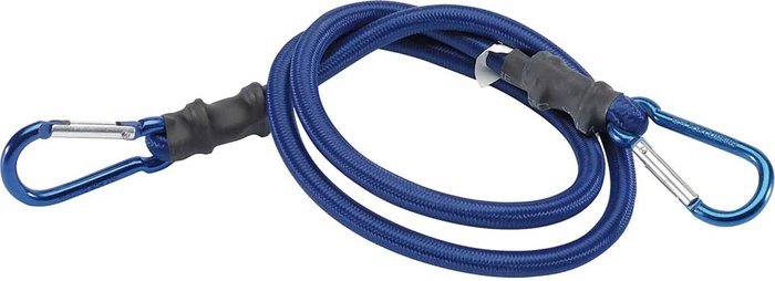 Tooled Up | Draper Draper Karabiner Bungee 1000mm Blue Pack of 1 Draper Draper Karabiner Bungee 1000mm Blue Pack of 1