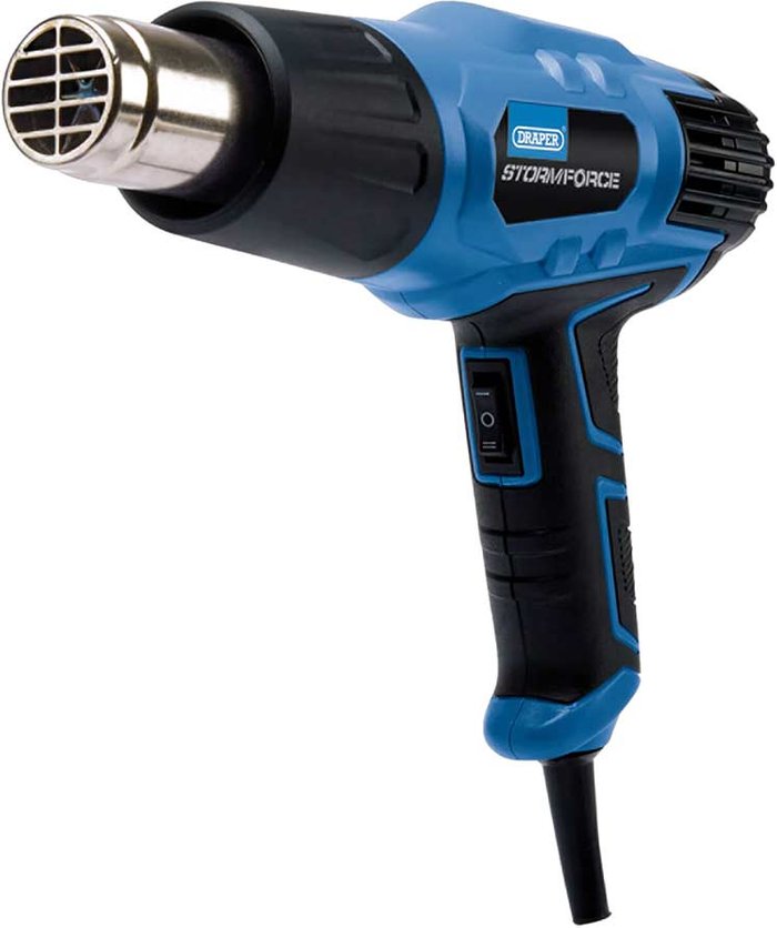 Tooled Up | Draper Draper Storm Force 230V Heat Gun 2000W Draper Draper Storm Force 230V Heat Gun 2000W