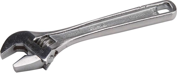 Tooled Up | Draper Draper Adjustable Spanner 100mm Draper Draper Adjustable Spanner 100mm