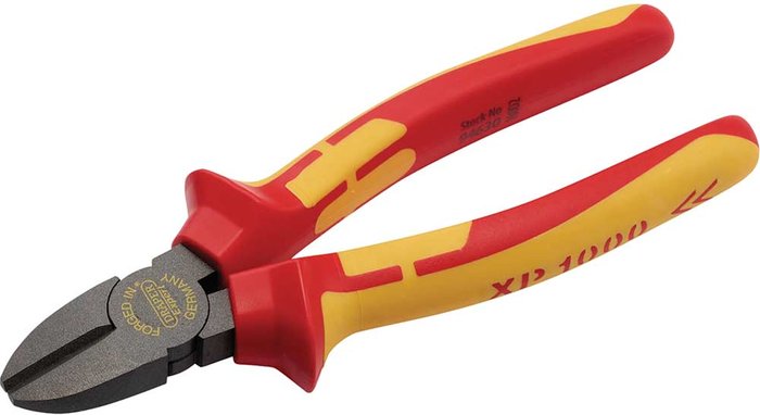 Tooled Up | Draper Draper XP1000 VDE Insulated Diagonal Side Cutters 180mm Draper Draper XP1000 VDE Insulated Diagonal Side Cutters 180mm