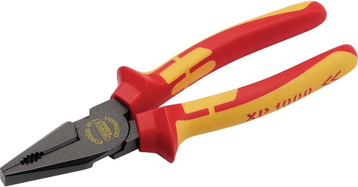 Tooled Up | Draper Draper XP1000 VDE Insulated High Leverage Combination Pliers 200mm Draper Draper XP1000 VDE Insulated High Leverage Combination Pliers 200mm