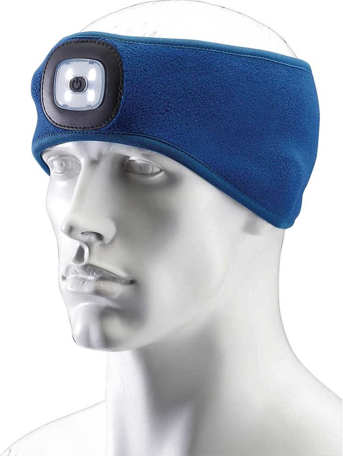 Tooled Up | Draper Draper Rechargeable LED Headband Torch Blue Draper Draper Rechargeable LED Headband Torch Blue