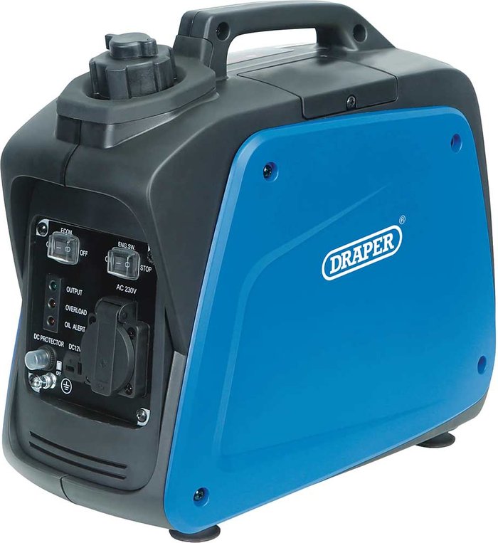 Tooled Up | Draper Draper 95176 Petrol Inverter Generator 700W Draper Draper 95176 Petrol Inverter Generator 700W