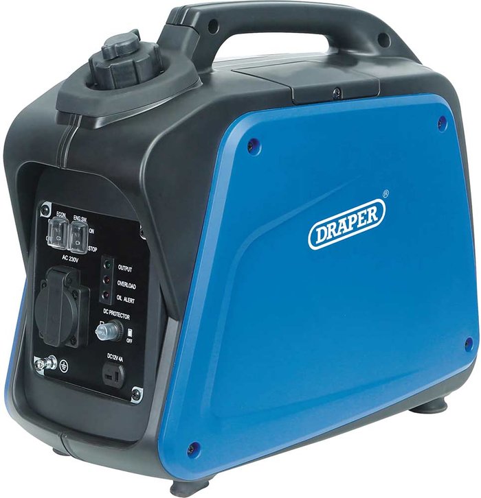 Tooled Up | Draper Draper 95196 Petrol Inverter Generator 1000W Draper Draper 95196 Petrol Inverter Generator 1000W