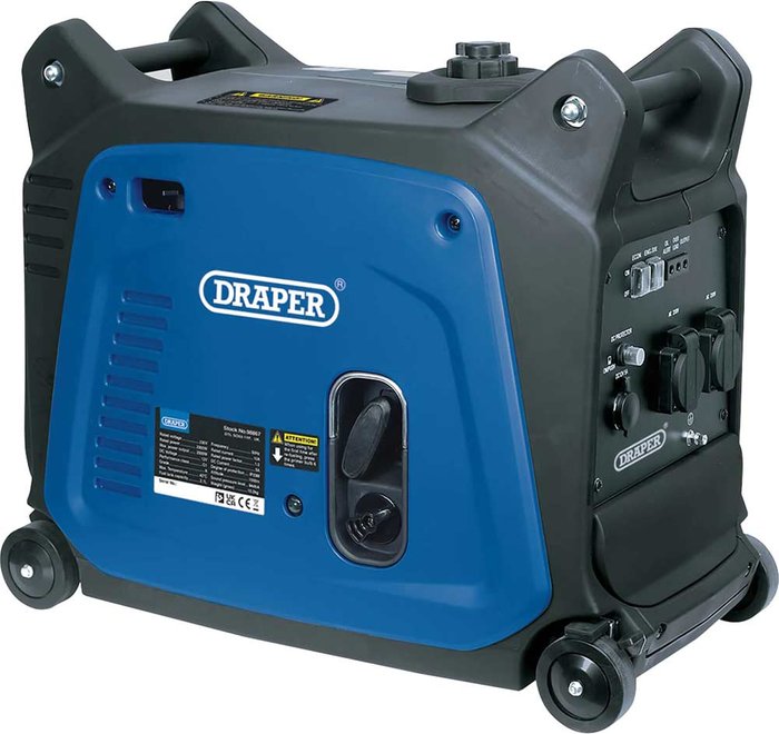 Tooled Up | Draper Draper 95197 Petrol Inverter Generator 2300W Draper Draper 95197 Petrol Inverter Generator 2300W