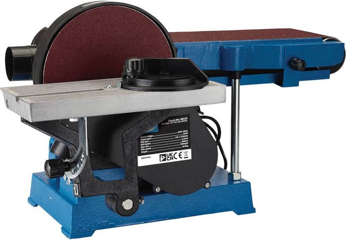 Tooled Up | Draper Draper BDS750E Floor Standing Belt and Disc Sander 240v Draper Draper BDS750E Floor Standing Belt and Disc Sander 240v