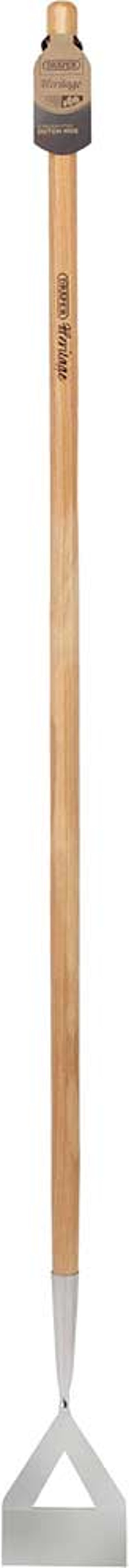 Tooled Up | Draper Draper Stainless Steel Dutch Hoe with Ash Handle Draper Draper Stainless Steel Dutch Hoe with Ash Handle