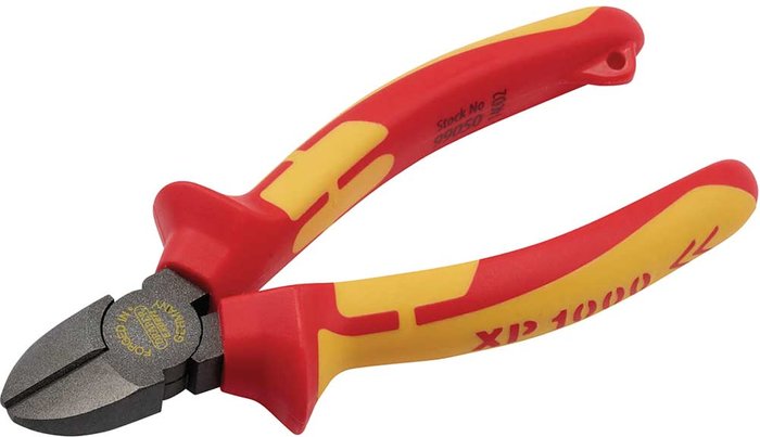 Tooled Up | Draper Draper XP1000 VDE Tethered Diagonal Side Cutters 140mm Draper Draper XP1000 VDE Tethered Diagonal Side Cutters 140mm