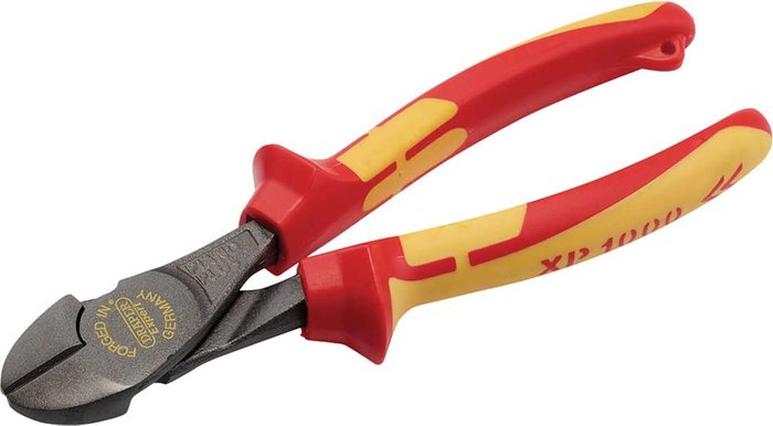 Tooled Up | Draper Draper XP1000 VDE Tethered High Leverage Side Cutters 180mm Draper Draper XP1000 VDE Tethered High Leverage Side Cutters 180mm