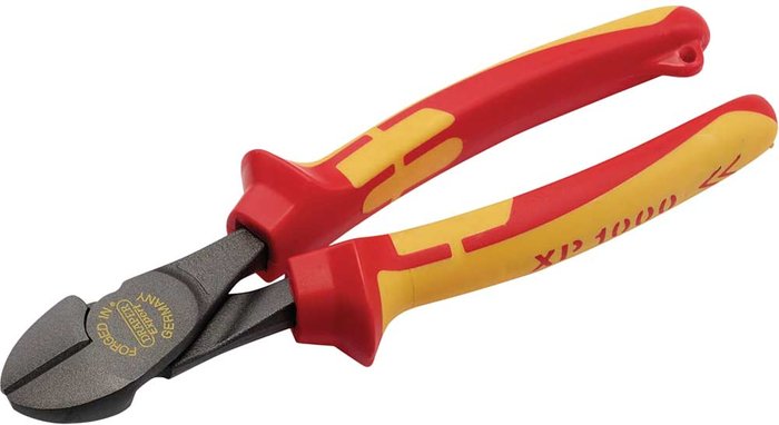 Tooled Up | Draper Draper XP1000 VDE Tethered High Leverage Side Cutters 200mm Draper Draper XP1000 VDE Tethered High Leverage Side Cutters 200mm