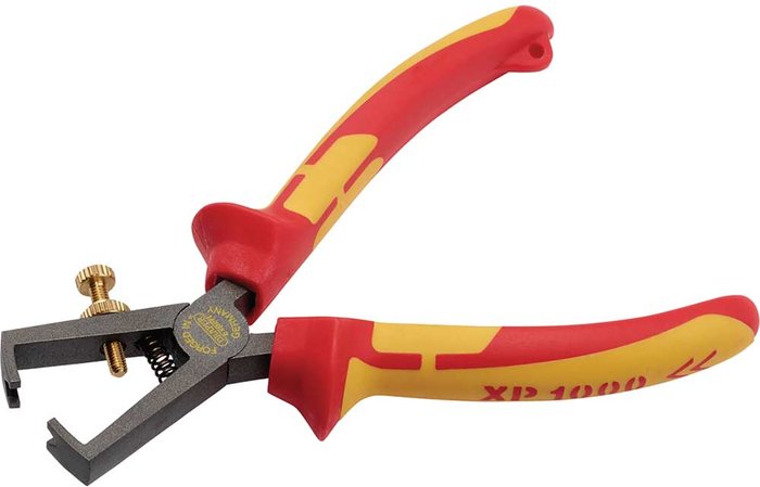 Tooled Up | Draper Draper XP1000 VDE Insulated Tethered Wire Strippers 160mm Draper Draper XP1000 VDE Insulated Tethered Wire Strippers 160mm