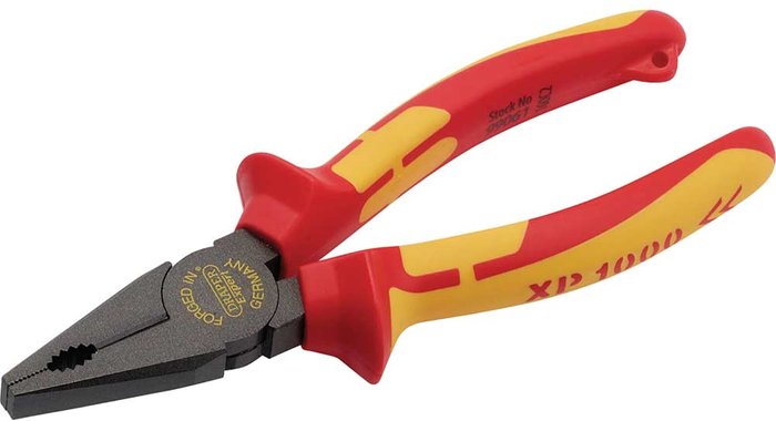 Tooled Up | Draper Draper XP1000 VDE Insulated Tethered Combination Pliers 160mm Draper Draper XP1000 VDE Insulated Tethered Combination Pliers 160mm