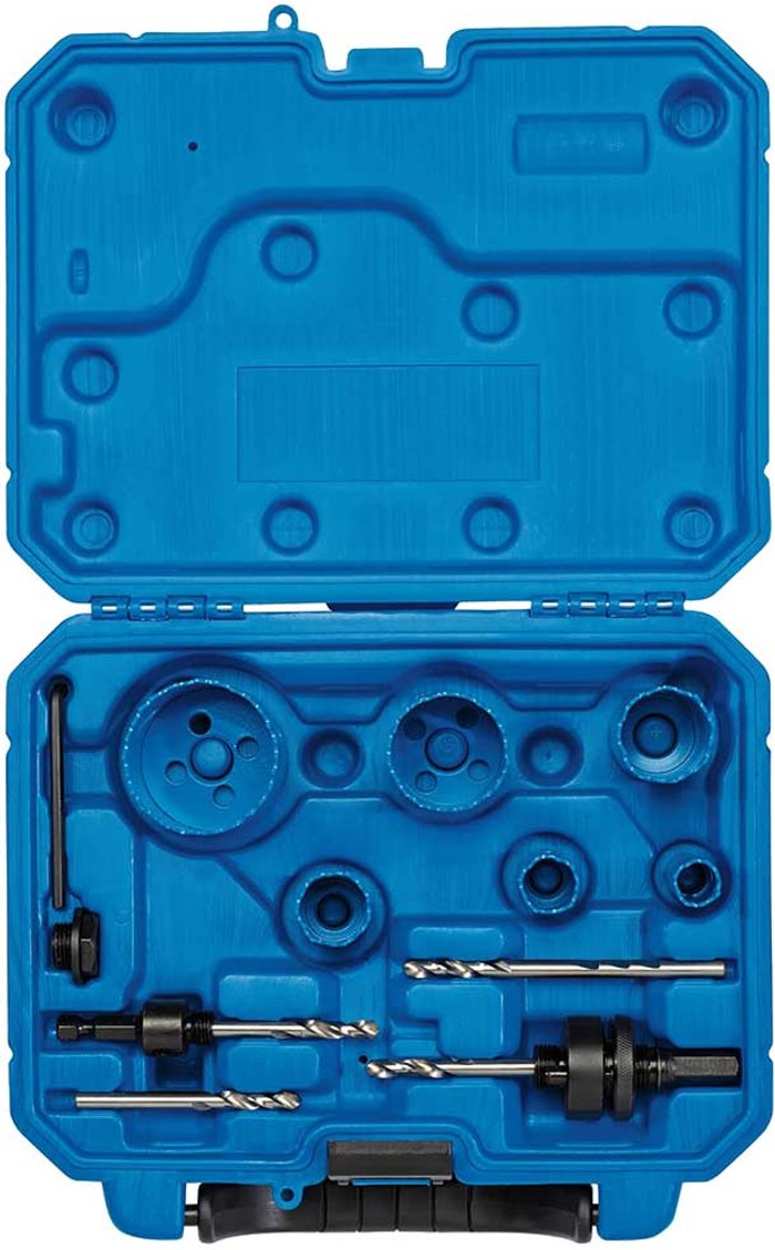 Tooled Up | Draper Draper Electrician's Hole Saw Kit (12 Piece) Draper Draper Electrician's Hole Saw Kit (12 Piece)