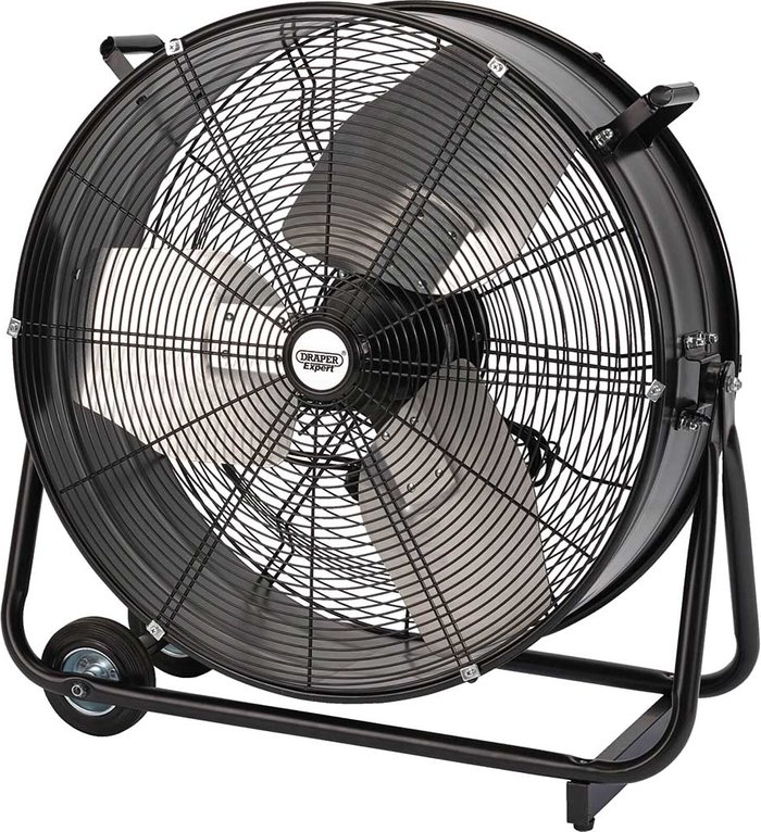 Tooled Up | Draper Draper 230V High Flow Drum Fan 24 Draper Draper 230V High Flow Drum Fan 24