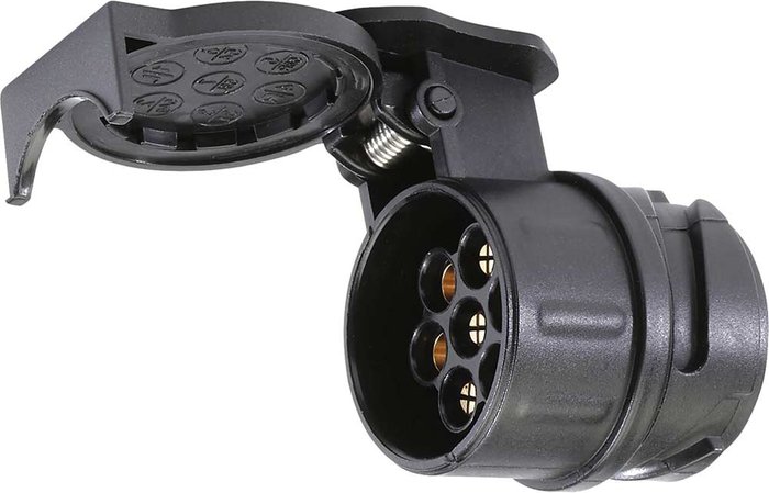 Tooled Up | Draper Draper 13-Pin Euro To 7-Pin N-Type Converter Draper Draper 13-Pin Euro To 7-Pin N-Type Converter
