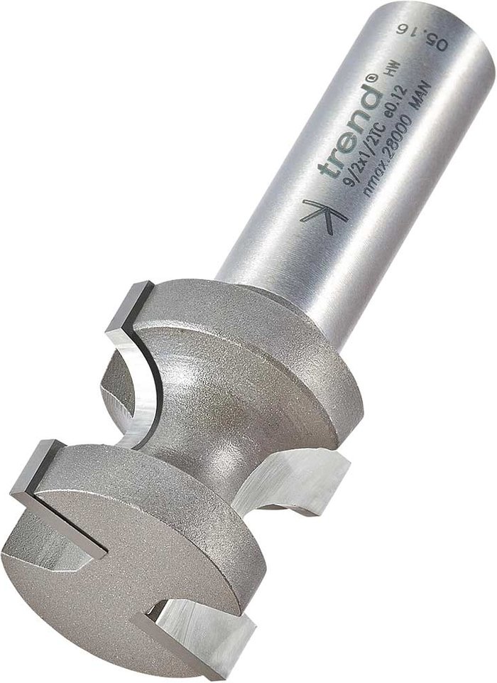 Tooled Up | Trend Trend Staff Nosing Bead Router Cutter 25mm 12mm 1/2 Trend Trend Staff Nosing Bead Router Cutter 25mm 12mm 1/2