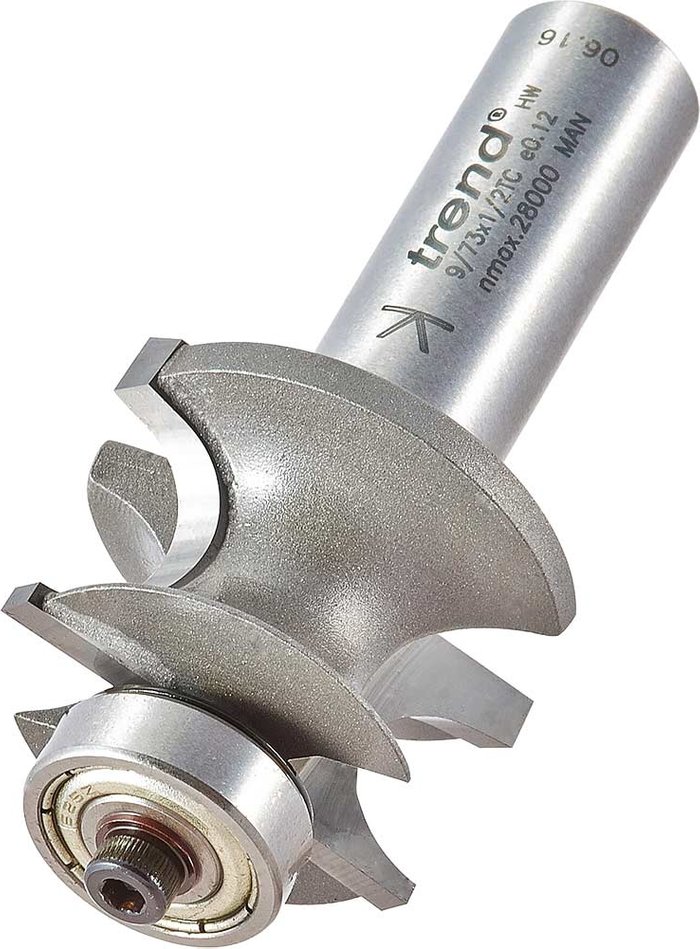 Tooled Up | Trend Trend Corner Bead Bearing Guided Router Cutter 31.9mm 28.6mm 1/2 Trend Trend Corner Bead Bearing Guided Router Cutter 31.9mm 28.6mm 1/2