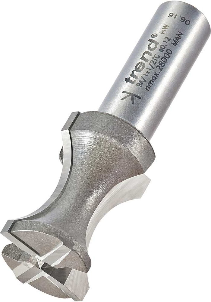 Tooled Up | Trend Trend Hand Hole Staff Bead Router Cutter 20mm 22mm 1/2 Trend Trend Hand Hole Staff Bead Router Cutter 20mm 22mm 1/2