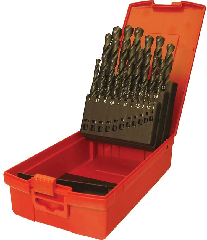 Tooled Up | DORMER Dormer A190 NO.204 HSS Jobber Drill Set - 25 Piece DORMER Dormer A190 NO.204 HSS Jobber Drill Set - 25 Piece