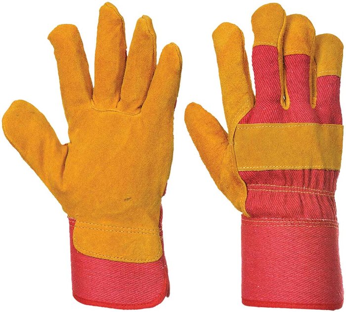 Tooled Up | Portwest Portwest Fleece Lined Rigger Gloves Red XL Portwest Portwest Fleece Lined Rigger Gloves Red XL