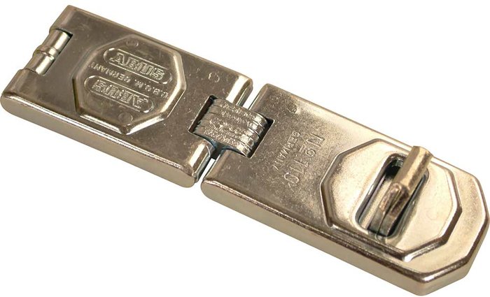 Tooled Up | Abus Abus 110 Series Universal Hasp and Staple 115mm Abus Abus 110 Series Universal Hasp and Staple 115mm
