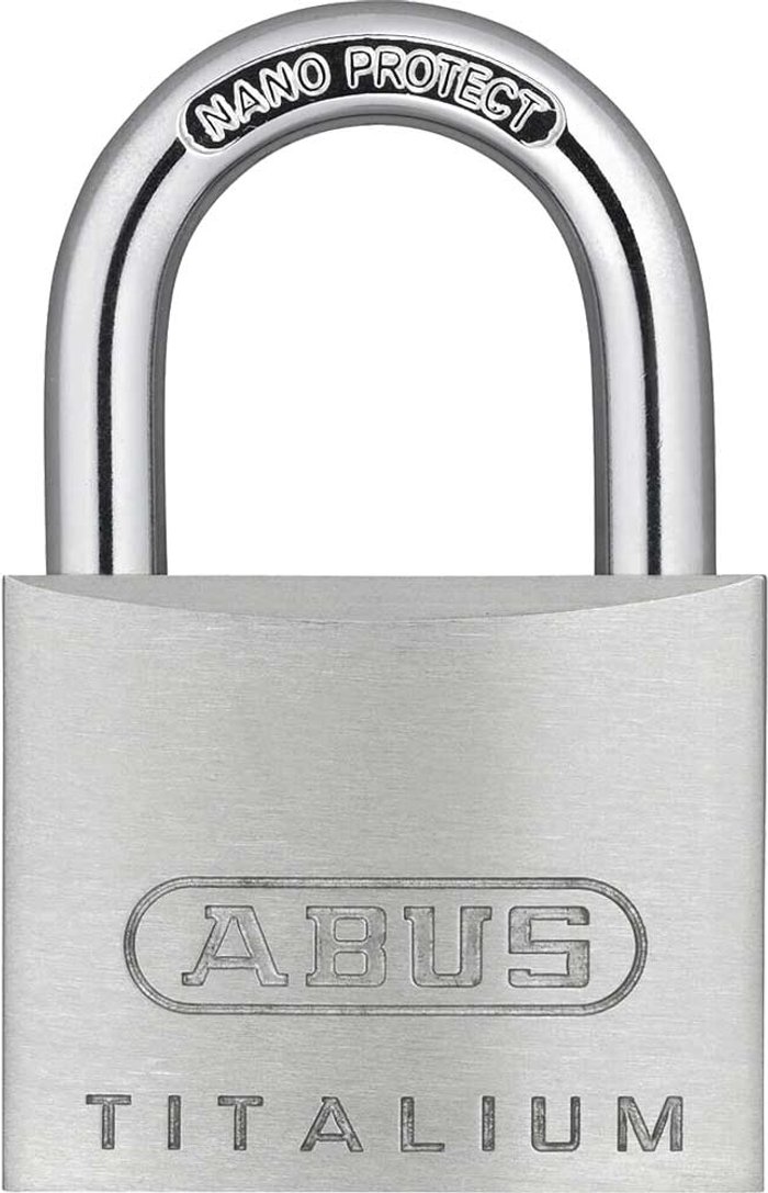 Tooled Up | Abus Abus 64TI Series Titalium Padlock Keyed Alike 35mm Standard 6355 Abus Abus 64TI Series Titalium Padlock Keyed Alike 35mm Standard 6355
