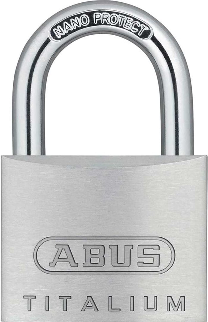 Tooled Up | Abus Abus 64TI Series Titalium Padlock Keyed Alike 40mm Standard 6411 Abus Abus 64TI Series Titalium Padlock Keyed Alike 40mm Standard 6411