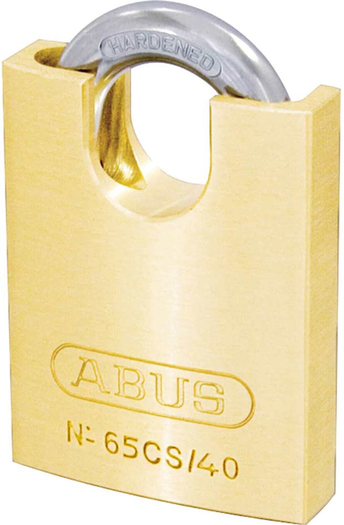 Tooled Up | Abus Abus 65 Series Compact Brass Padlock with Closed Shackle 40mm Standard Abus Abus 65 Series Compact Brass Padlock with Closed Shackle 40mm Standard