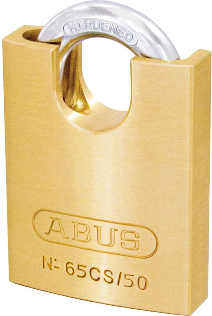 Tooled Up | Abus Abus 65 Series Compact Brass Padlock with Closed Shackle 50mm Standard Abus Abus 65 Series Compact Brass Padlock with Closed Shackle 50mm Standard