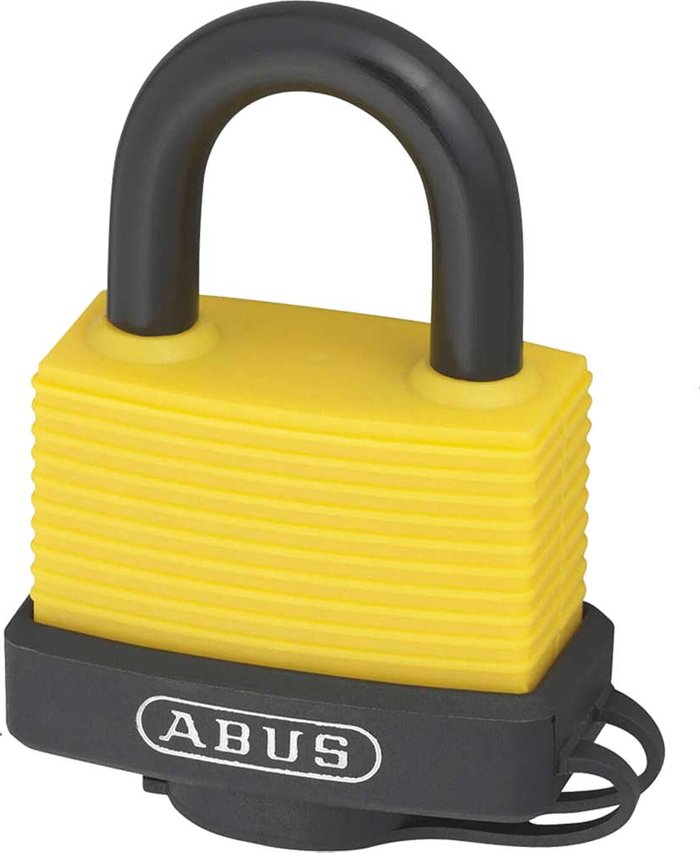 Tooled Up | Abus Abus 70AL Series Aluminium Padlock 45mm Yellow Standard Abus Abus 70AL Series Aluminium Padlock 45mm Yellow Standard