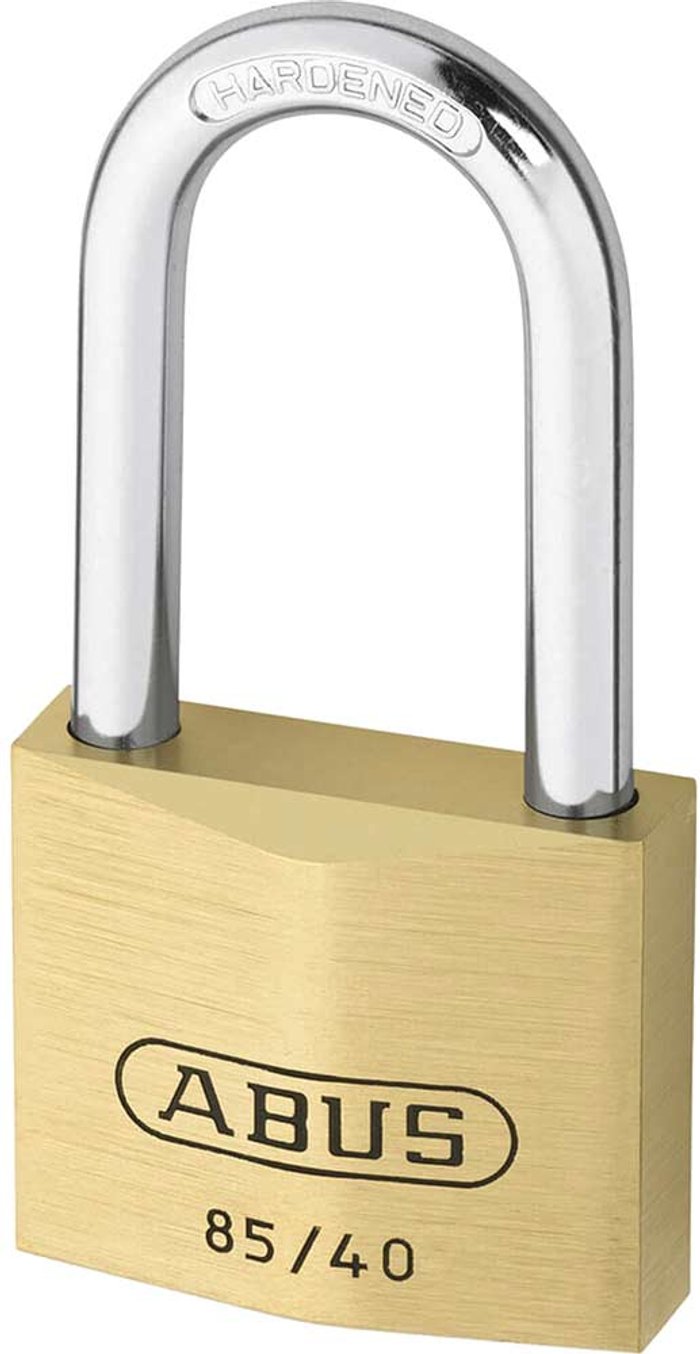 Tooled Up | Abus Abus 85 Series Classic Brass Padlock 40mm Long Abus Abus 85 Series Classic Brass Padlock 40mm Long