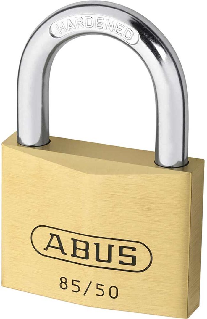 Tooled Up | Abus Abus 85 Series Classic Brass Padlock Keyed Alike 50mm Standard 2701 Abus Abus 85 Series Classic Brass Padlock Keyed Alike 50mm Standard 2701