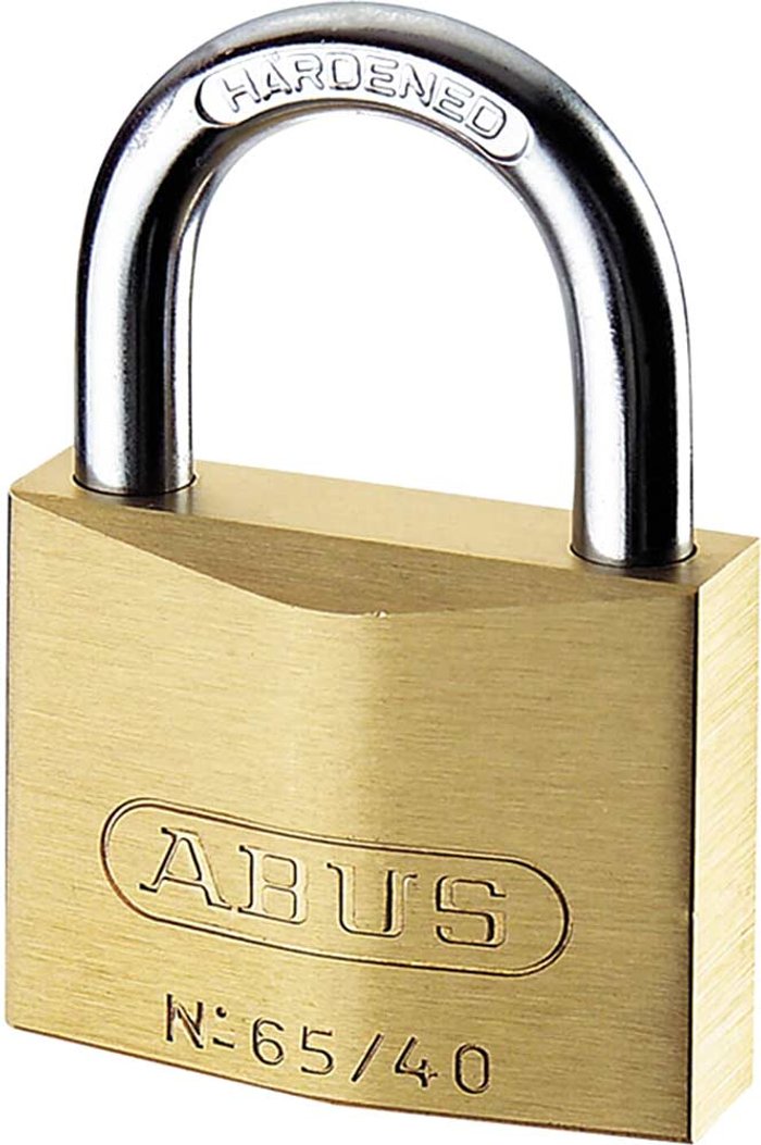 Tooled Up | Abus Abus 65 Series Compact Brass Padlock Master Keyed 50mm Standard MK65501 Abus Abus 65 Series Compact Brass Padlock Master Keyed 50mm Standard MK65501