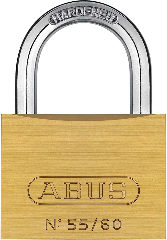 Tooled Up | Abus Abus 55 Series Basic Brass Padlock Keyed Alike 60mm Standard 5601 Abus Abus 55 Series Basic Brass Padlock Keyed Alike 60mm Standard 5601