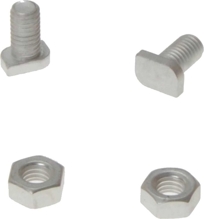 Tooled Up | ALM ALM GH003 Aluminium Cropped Head Bolts and Nuts Pack of 20 ALM ALM GH003 Aluminium Cropped Head Bolts and Nuts Pack of 20