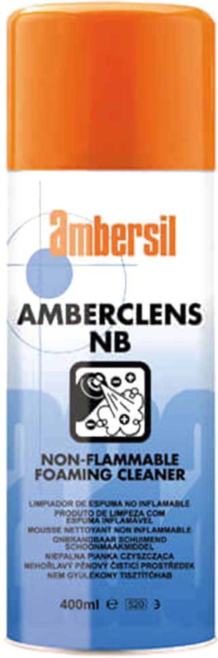 Tooled Up | Ambersil Ambersil Amberclens Anti Static Foaming Cleaner Aerosol 400ml Ambersil Ambersil Amberclens Anti Static Foaming Cleaner Aerosol 400ml