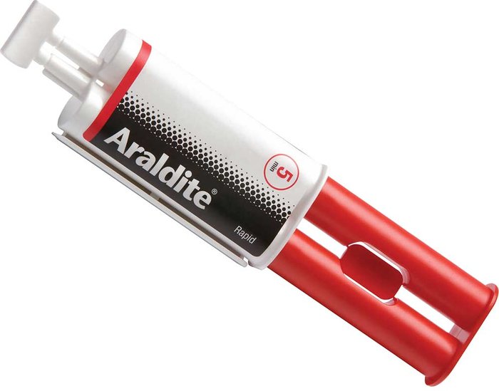Tooled Up | Araldite Araldite Rapid Two Component Epoxy Adhesive Syringe Araldite Araldite Rapid Two Component Epoxy Adhesive Syringe