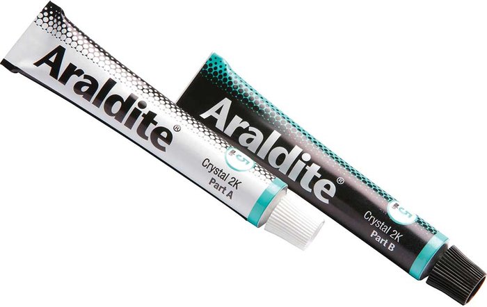 Tooled Up | Araldite Araldite Crystal Two Component Adhesive Araldite Araldite Crystal Two Component Adhesive