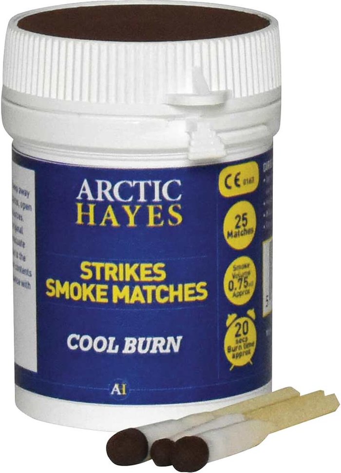 Tooled Up | Arctic Hayes Arctic Hayes Strikes Smoke Matches Pack of 25 Arctic Hayes Arctic Hayes Strikes Smoke Matches Pack of 25