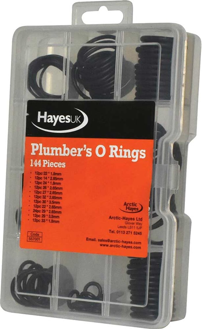 Tooled Up | Arctic Hayes Arctic Hayes 144 Piece Plumbers O Ring Set Arctic Hayes Arctic Hayes 144 Piece Plumbers O Ring Set