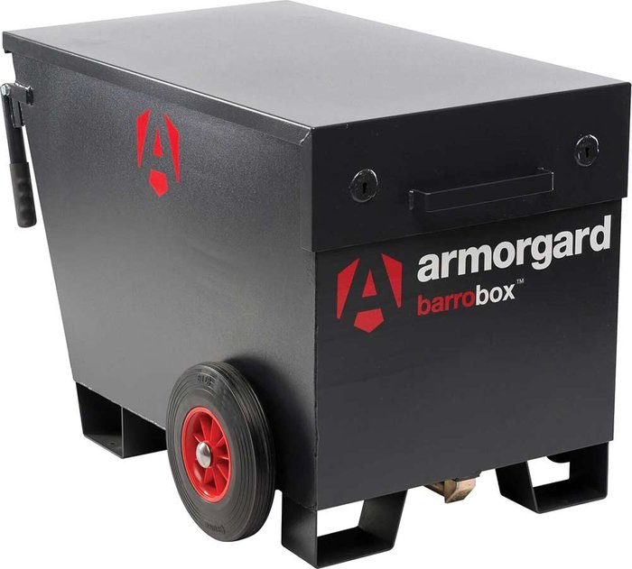 Tooled Up | Armorgard Armorgard Barrobox Mobile Site Secure Tool Box 740mm 1095mm 720mm Armorgard Armorgard Barrobox Mobile Site Secure Tool Box 740mm 1095mm 720mm