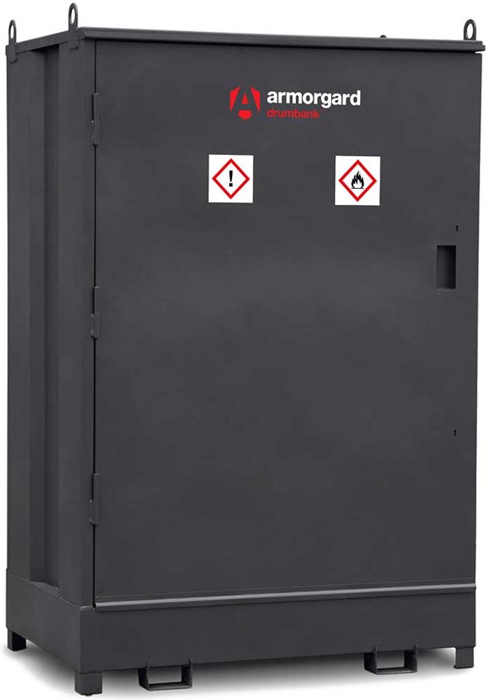 Tooled Up | Armorgard Armorgard Drumbank Secure Enclosed Drum Store 1405mm 925mm 2195mm Armorgard Armorgard Drumbank Secure Enclosed Drum Store 1405mm 925mm 2195mm