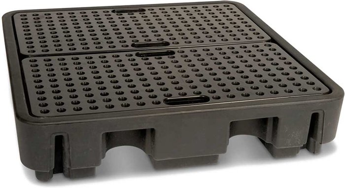 Tooled Up | Armorgard Armorgard Drumbank 4 Drum Spill Pallet 1290mm 1380mm 280mm Armorgard Armorgard Drumbank 4 Drum Spill Pallet 1290mm 1380mm 280mm