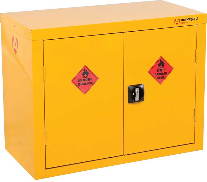 Tooled Up | Armorgard Armorgard Safestor Hazardous Materials Secure Storage Cabinet 900mm 465mm 700mm Armorgard Armorgard Safestor Hazardous Materials Secure Storage Cabinet 900mm 465mm 700mm