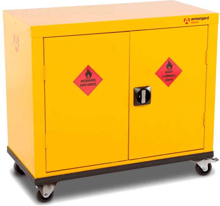 Tooled Up | Armorgard Armorgard Safestor Hazardous Materials Secure Mobile Storage Cabinet 900mm 465mm 810mm Armorgard Armorgard Safestor Hazardous Materials Secure Mobile Storage Cabinet 900mm 465mm 810mm